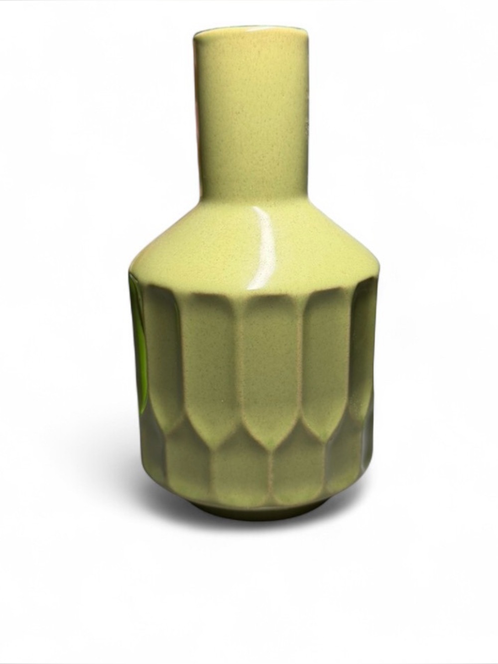 MCM Sage Green Ceramic Retro Vase 7”